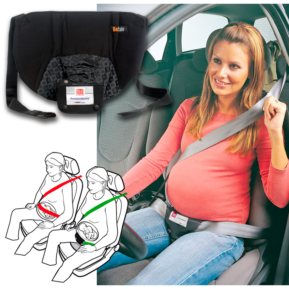 Grossesse : boucler sa ceinture en voiture protège bébé ! 